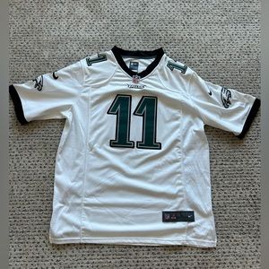 Philadelphia Eagles white Nike Jersey #11